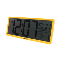 Digitálne hodiny Karlsson Table Clock Retro LCD KA6020YE, 36cm